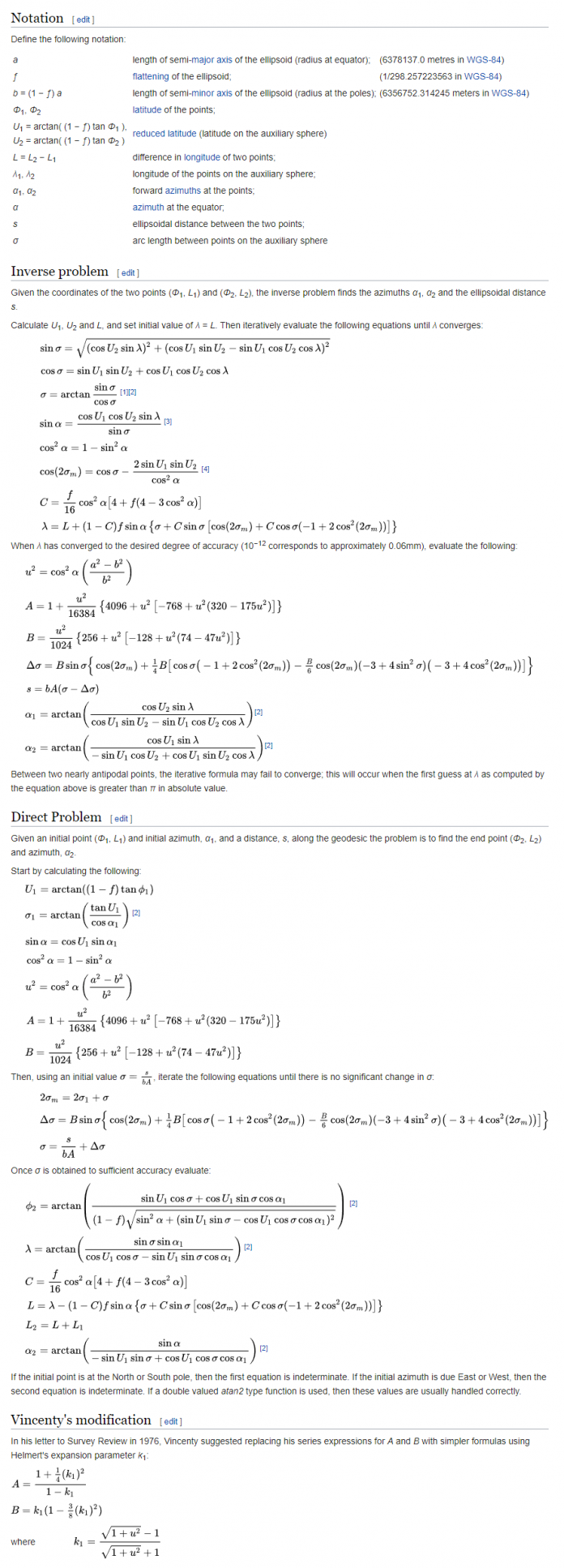 Calculate distance of two locations on Earth ⋆ Pete Houston