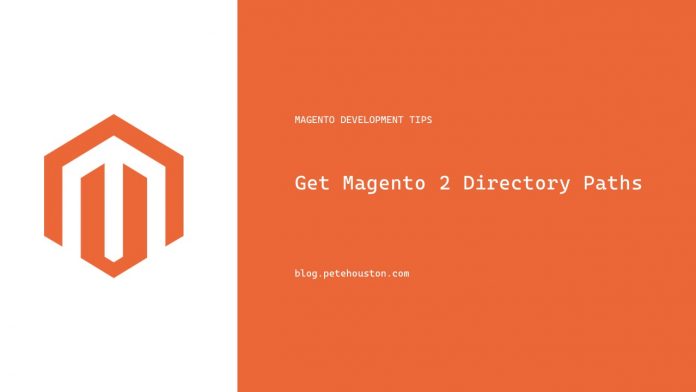 Get Magento 2 Directory Paths