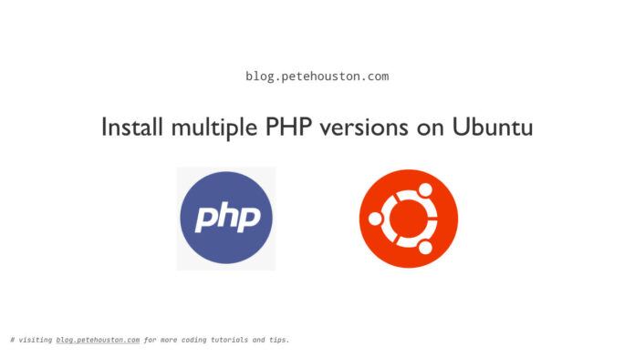 Install multiple PHP versions on Ubuntu