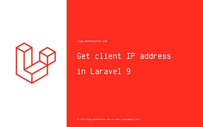 Get client IP address in Laravel 9