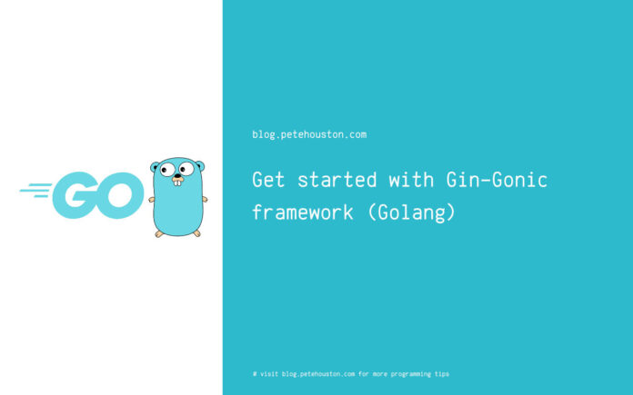 Get started with Gin framework